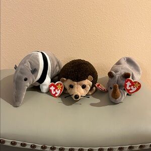 NWT TY BEANIE BABIES TRIO 1990’s